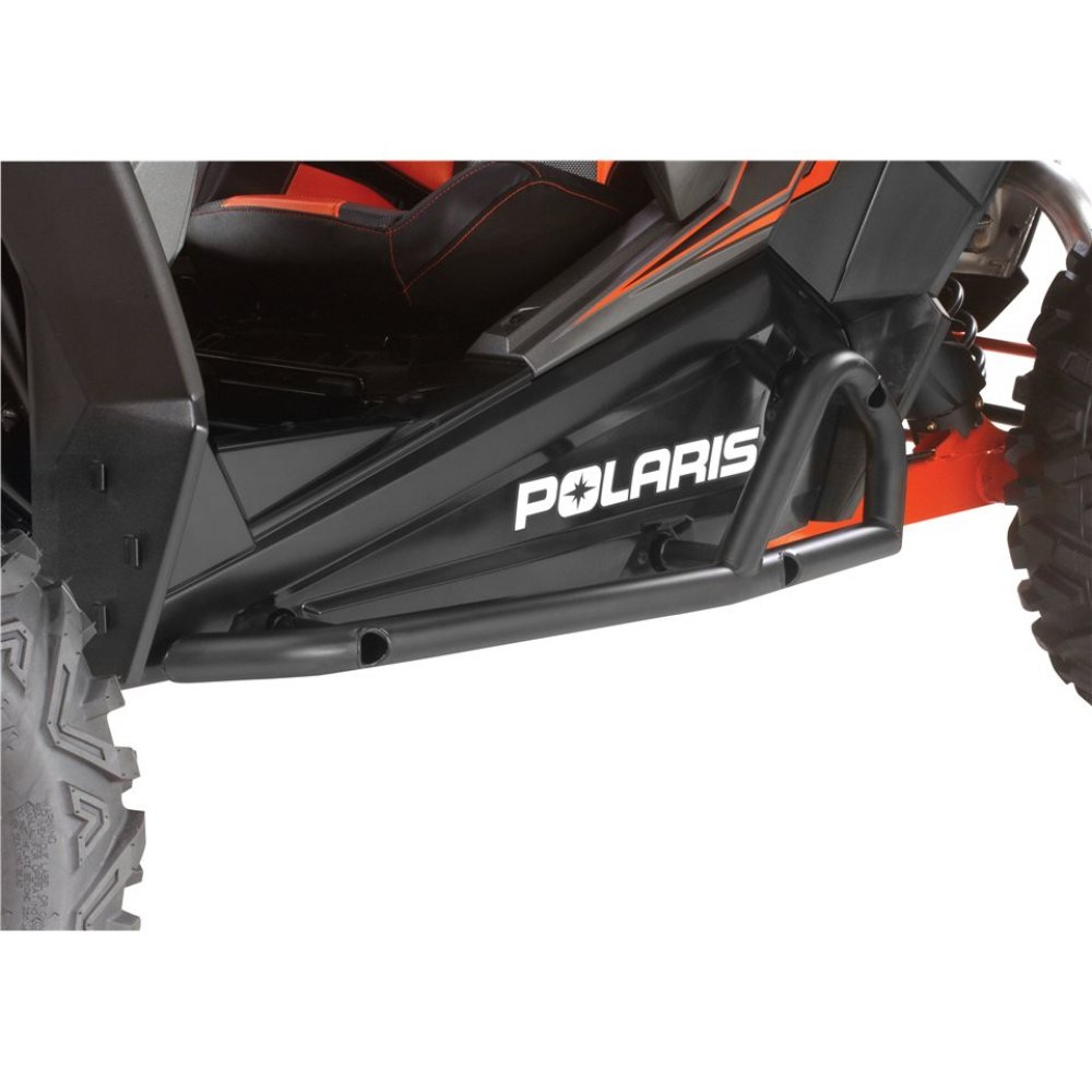 Polaris Extreme Kick Out Steel Rock Sliders - Black Item # 2879456-458 